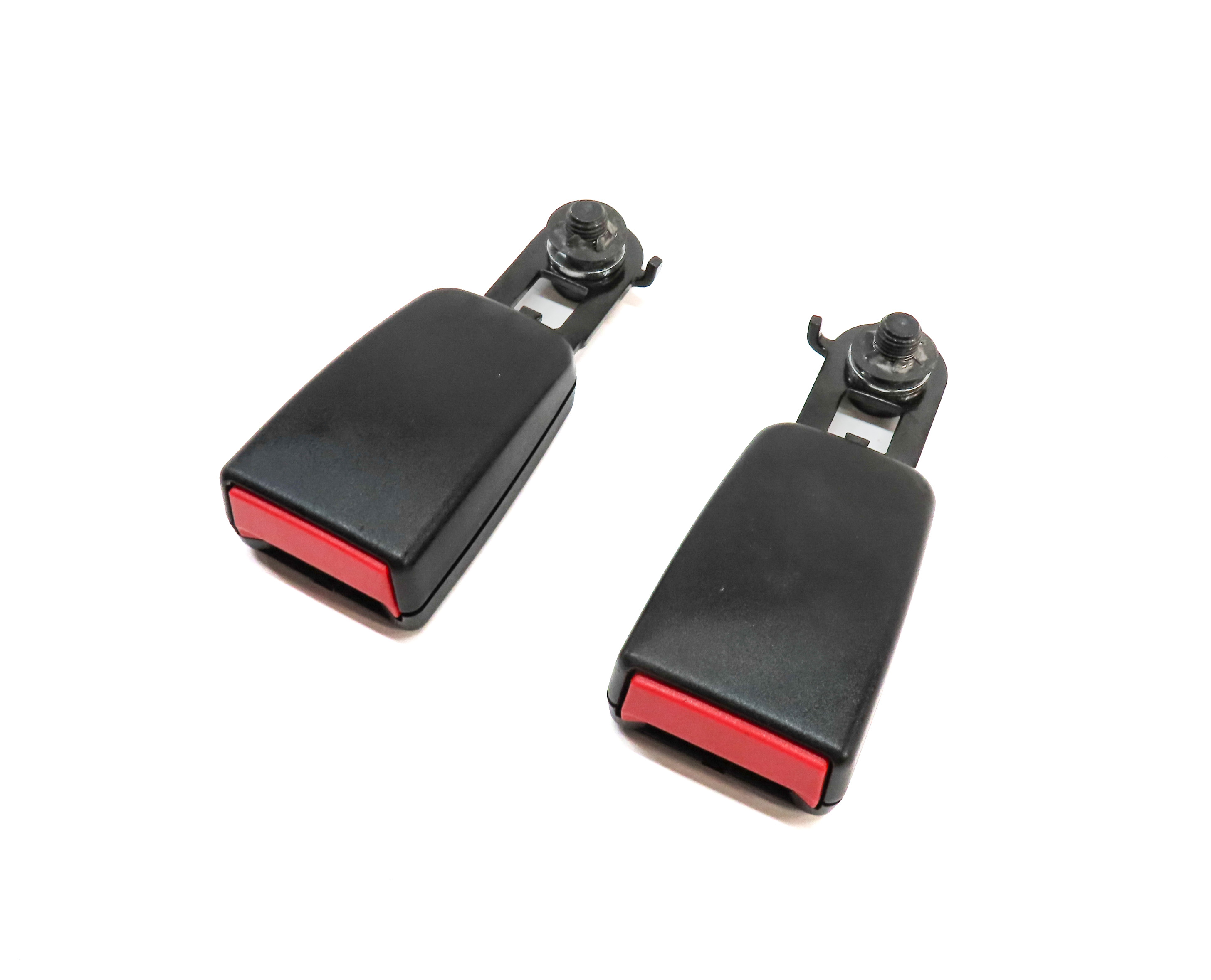2009 MERCEDES GL550 (X164) REAR THIRD 3RD ROW SEAT BELT BUCKLE RECEIVER SET/2 — exact item pictured